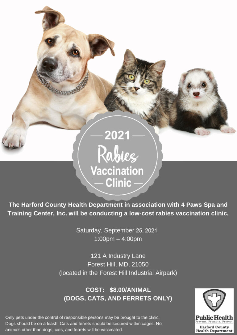 Health Department Offers Low-Cost Rabies Vaccinations for World Rabies ...