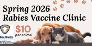 Spring 2026 Rabies Vaccination Clinics